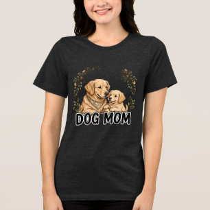 T-shirt En Tri-matière Chemise pour maman de chien Retriever doré