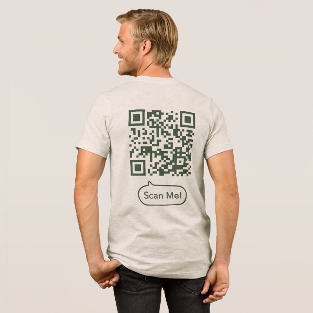 T-shirt En Tri-matière Chemise QR amusante - BTF (Évier)