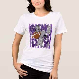 T-shirt En Tri-matière Chemise rayée de jour de match de football