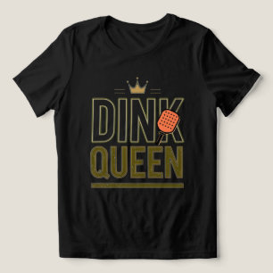 T-shirt En Tri-matière Chemise Reine de Pickleball 👑🏓 Tee Pickleball