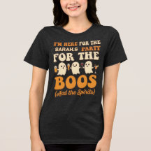 Chemise Rétro Fantôme Halloween | Ici pour les Hué