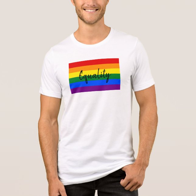 T-shirt En Tri-matière Chemise sans manches Rainbow Pride (Recto)