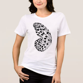 T-shirt En Tri-matière Chemise Stick Butterfly Tee pour femmes