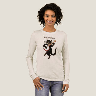 T-shirt En Tri-matière Chemise tee musicale chat de Song & Dance
