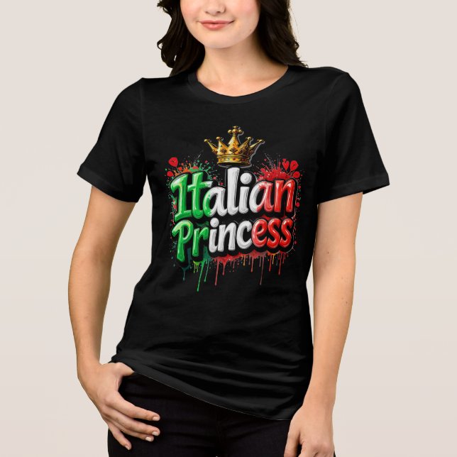 T-shirt En Tri-matière Chemise Tri-Blend (Recto)