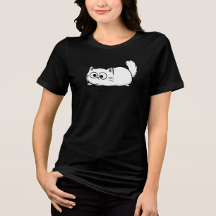 T-shirt En Tri-matière Chemise tri-blend à queue duveteuse excentrique po