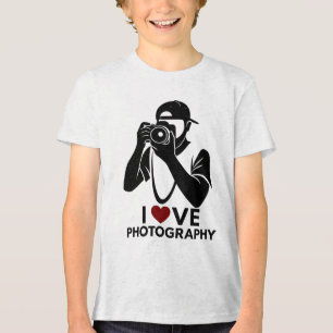 T-shirt En Tri-matière Chemise Tri-Blend Enfants Bella+Canvas Symbole de 