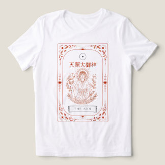 T-shirt En Tri-matière Chemise tri-blend Goddess Amaterasu Tarot Le Solei