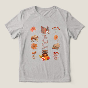 T-shirt En Tri-matière Chemise tri-blend pour amateur de livres