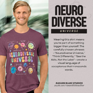 T-shirt En Tri-matière Chemise tri-blend pour la sensibilisation à l'univ