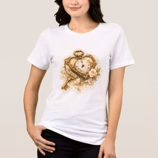 T-shirt En Tri-matière Chemise Tri-Blend Vintage Golden Time