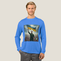 Chemise tricolore du rallye Ukraine Zelenskyy