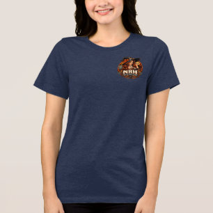 T-shirt En Tri-matière Chemise vintage Halloween pour femmes Night Servic