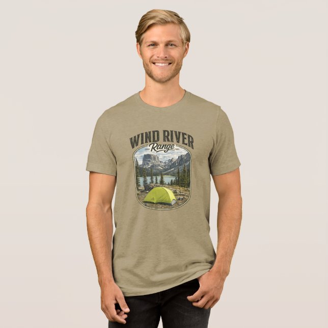 T-shirt En Tri-matière Chemise Wind River Range (Recto plein)
