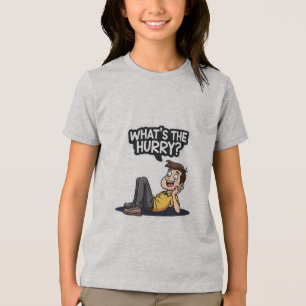 T-shirt En Tri-matière chemises de citation drôles pour enfants - Garçon 