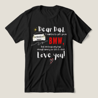 T-shirt En Tri-matière Cher papa et BMW