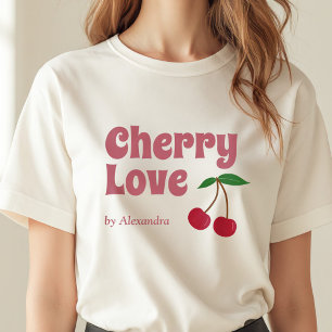 T-shirt En Tri-matière Cherry Love