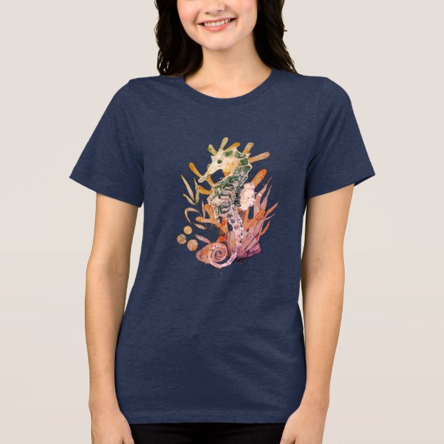 T-shirt En Tri-matière Cheval de mer (Recto)