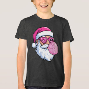 T-shirt En Tri-matière Chewing-Gum 6 7 Santa Noël 