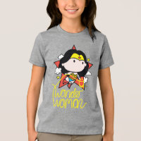 Chibi Wonder Woman Voler Avec Lasso