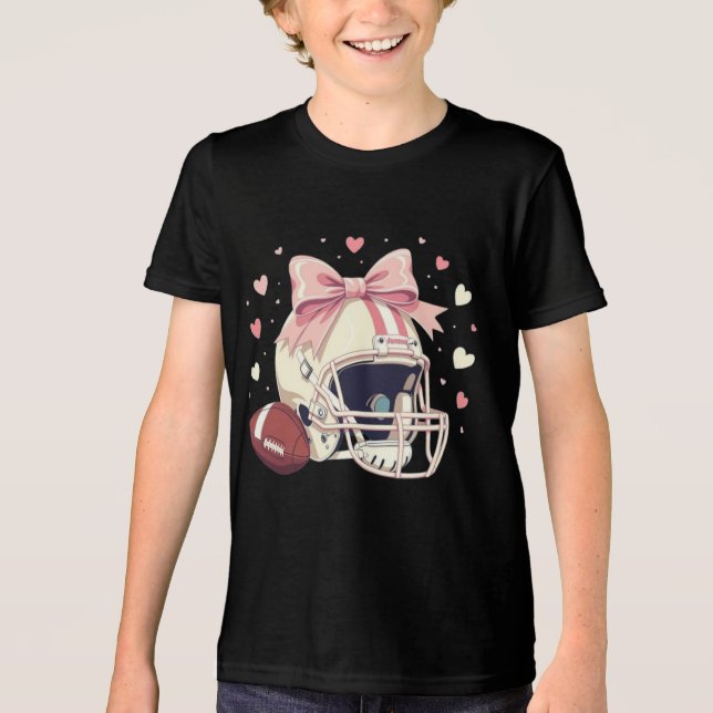 T-shirt En Tri-matière Chic cozy touchdown champ coquette  (Recto)