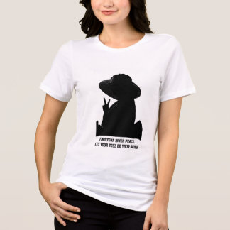 T-shirt En Tri-matière Chic Woman Silhouette