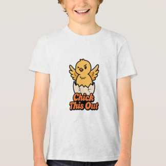 T-shirt En Tri-matière Chick This Out! Cute Punny