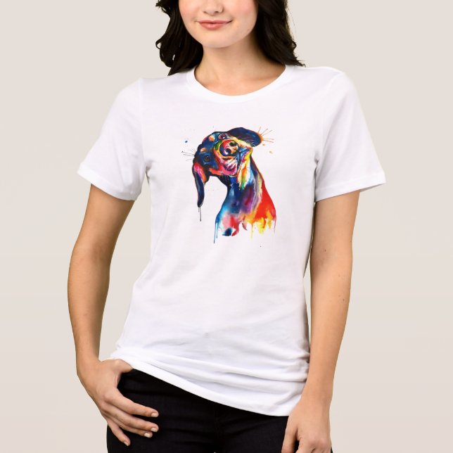 T-shirt En Tri-matière Chien (Recto)