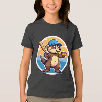 T-shirt En Tri-matière Chiens chauds et baseball