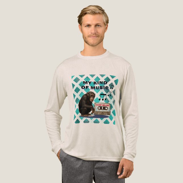 T-shirt En Tri-matière chimpanzé (Recto complet)