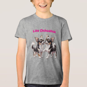 T-shirt En Tri-matière Chiots drôles de Chihuahua