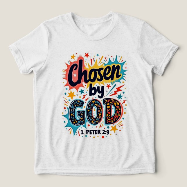 T-shirt En Tri-matière Choisi (Design Recto)