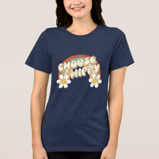 T-shirt En Tri-matière Choisissez Hippy – Mode Élégante