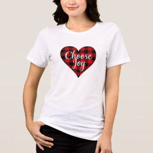 T-shirt En Tri-matière Choisissez Joy Inspirational Quote