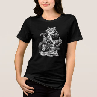 T-shirt En Tri-matière Chonky-Cat Motorcycle Club
