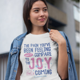 T-shirt En Tri-matière Christian Joy Vening Romans 8:18 Moderne tendance