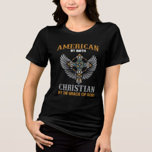T-shirt En Tri-matière Christianisme personnalisé Jésus Foi Chrétienne