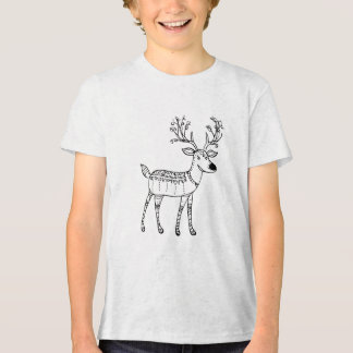 T-shirt En Tri-matière Christmas Reindeer