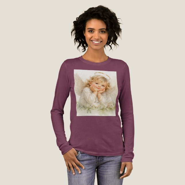 T-shirt En Tri-matière Chuchotements d'Anges -Seraphina (Recto complet)