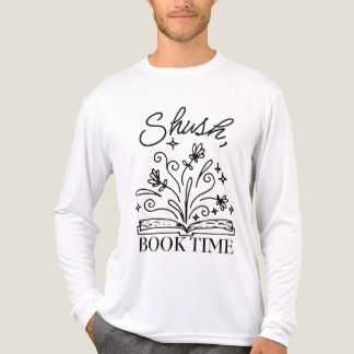 T-shirt En Tri-matière Chut, c'est l'heure des livres | Amoureux de livre