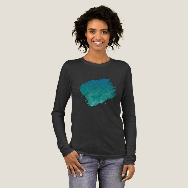 T-shirt En Tri-matière Ciel Usé par la Marée (Recto complet)