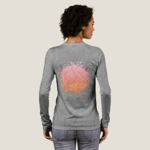 T-shirt En Tri-matière Cieux Abricot