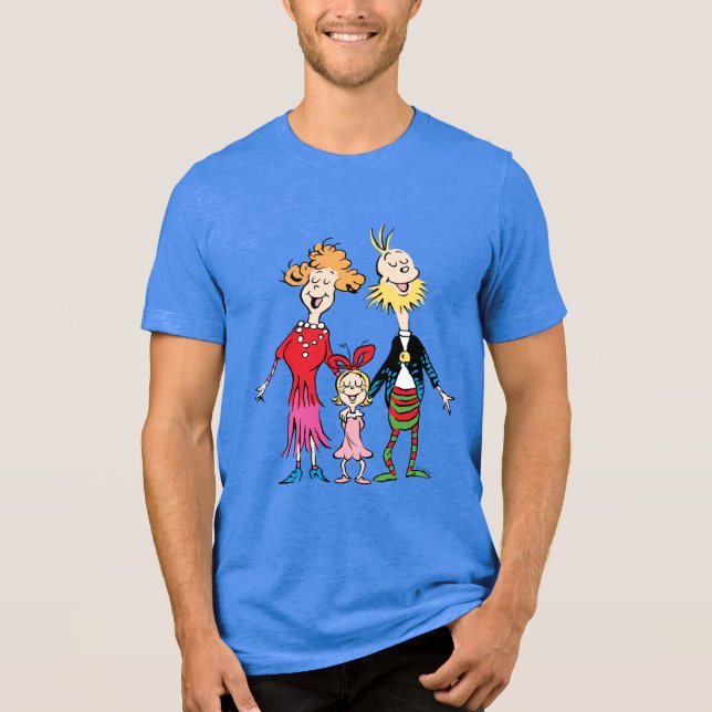 T-shirt En Tri-matière Cindy Lou Who's Family Portrait (Recto)