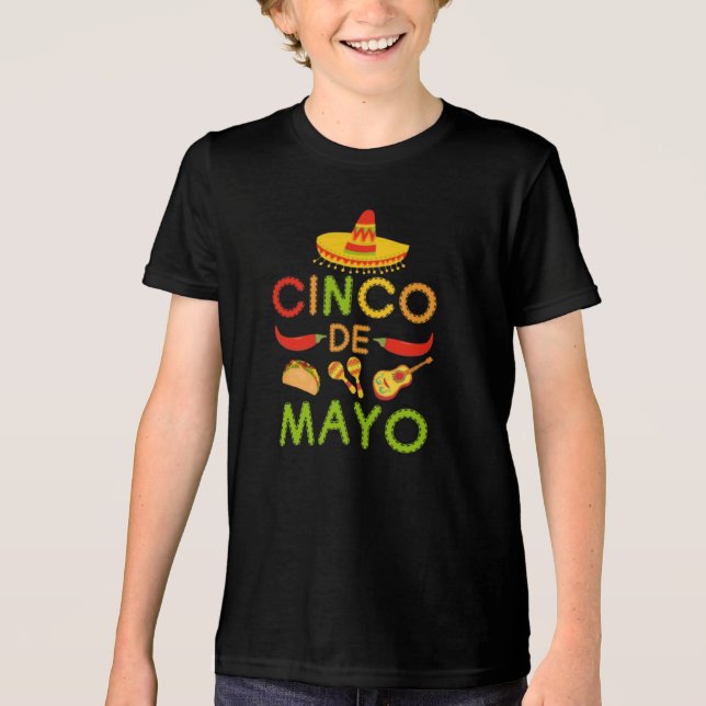 T-shirt En Tri-matière Cinq mai (Recto)