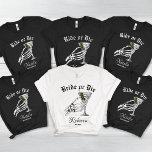 T-shirt En Tri-matière Circuler Ou Mourir Jusqu'À La Mort Faisons-Nous La<br><div class="desc">Préparez-vous à faire la fête avec une touche gothique dans notre "Ride or Die Til Death Do We Party" Bachelorette Tri-Blend Shirt. Parfait pour un bash de bachelorette à thème Halloween ou une fête mariage gothique, cette chemise présente un design audacieux "Ride or Die" qui ajoute une touche d'humour et...</div>
