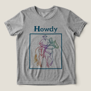 T-shirt En Tri-matière CISV Austin Howdy Cowboy