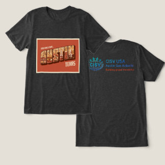T-shirt En Tri-matière CISV Austin Salutations Hommes