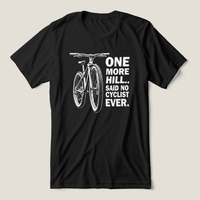 T-shirt En Tri-matière Citation à vélo amusante pour les amateurs d'avent (Design Recto)