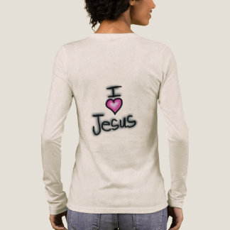 T-shirt En Tri-matière Citation chrétienne J'aime Jésus