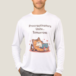 T-shirt En Tri-matière Citation de chat motivante drôle – Université des